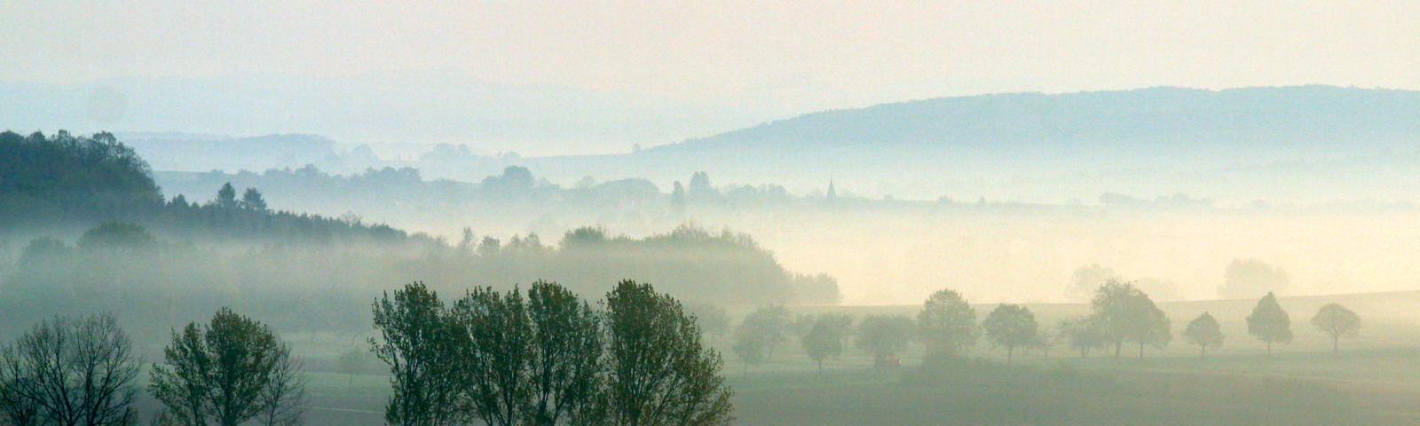 Vue du Kirchberg (Berg) en Alsace Bossue