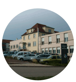 Vue du bâtiment de la Maison de Services au Public de Drulingen